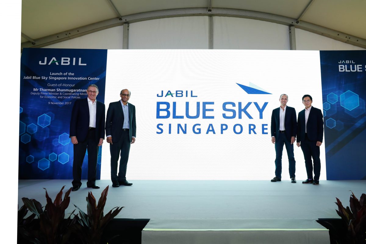 Jabil Accelerates Innovation with the Launch of the Blue Sky Center in Singapore