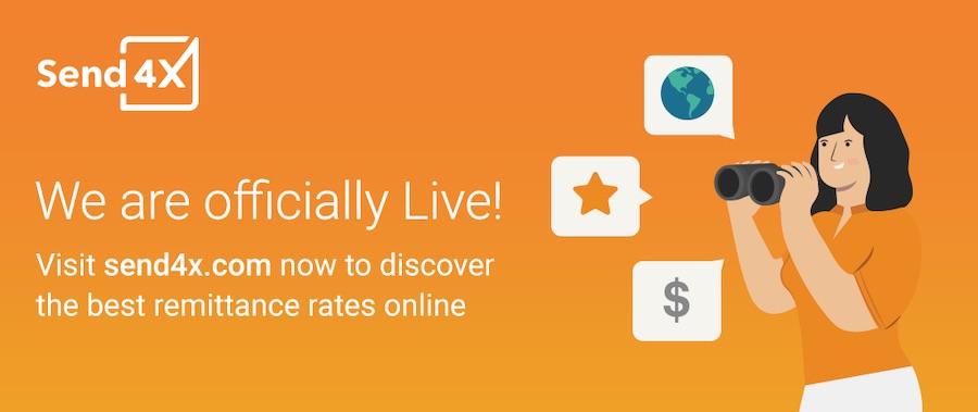 Singapore Fintech 4xLabs Launches Send4x Platform to Reduce Cost of Remittance