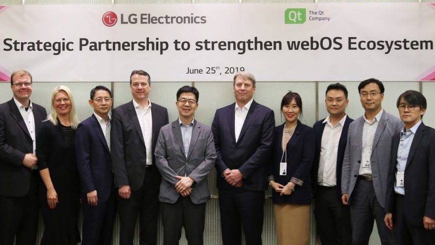 LG expands partnership with Qt on next-gen embedded devices running webOS
