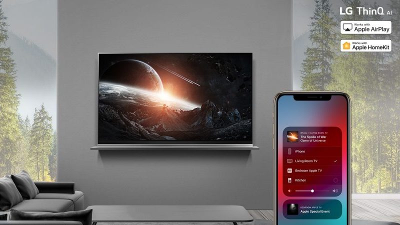 LG rolls out Apple Airplay 2 on 2019 ThinQ AI TVs