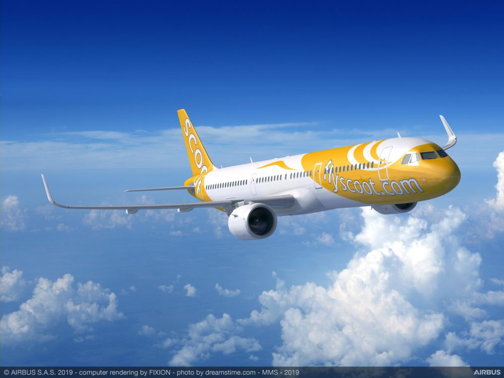 Scoot adds 16 Airbus A321neos to the fleet to support growth plans