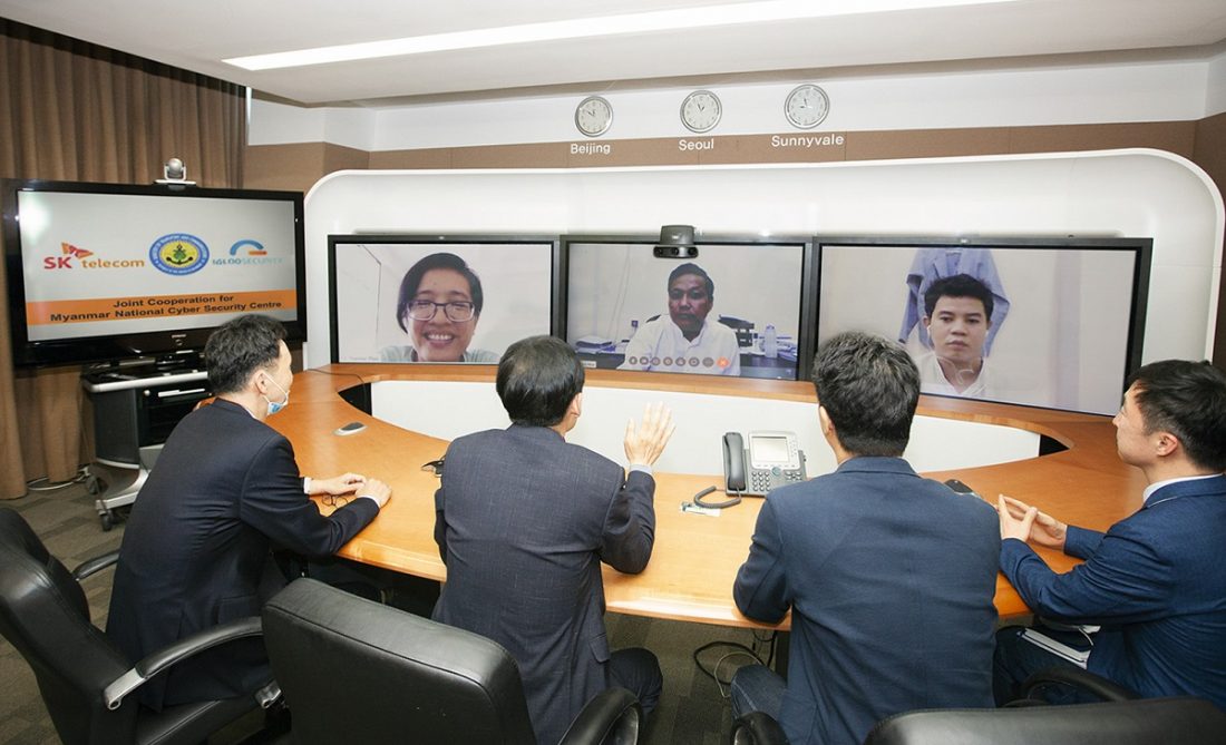 SK Telecom Joins Hands with Myanmar’s National Cyber Security Center to Strengthen the Nation’s Cyber Security