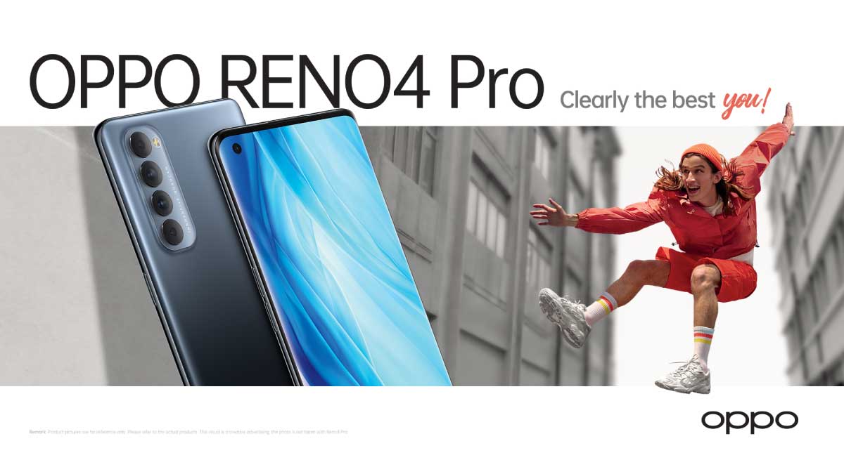 OPPO encourages Singaporeans to be #ClearlyTheBestYou with Reno4 Pro’s new suite of features
