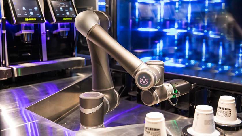 LG’s transparent OLED collaborates with Ella, robotic barista to deliver interactive, immersive customer experience