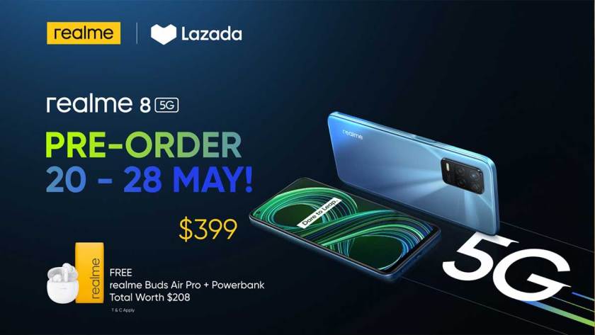 realme launches newest realme 8 5G