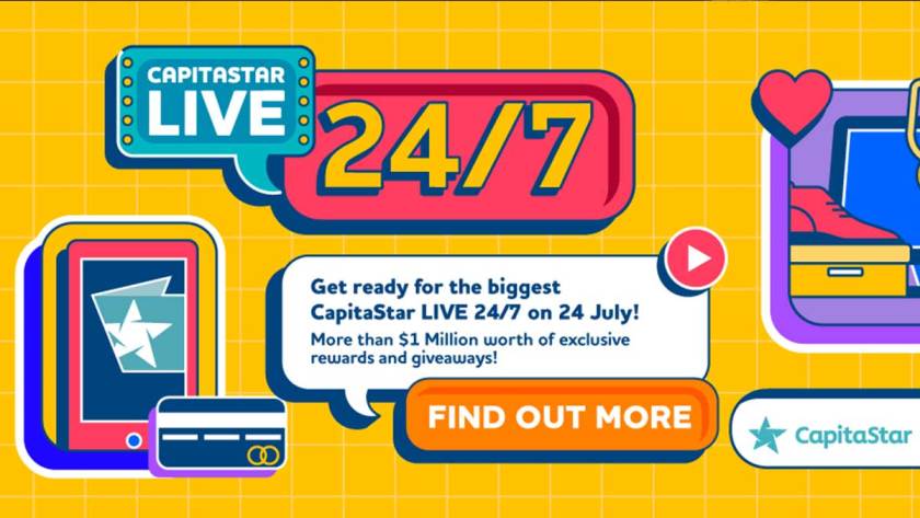 Shopping treats galore at CapitaStar’s biggest annual shoppertainment event, CapitaStar LIVE 24/7