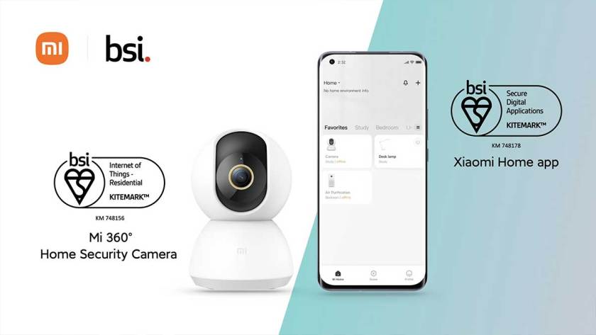 Mi 360° Home Security Camera and Xiaomi Home app gain BSI Kitemark™ for Residential IoT Devices and Secure Digital Apps