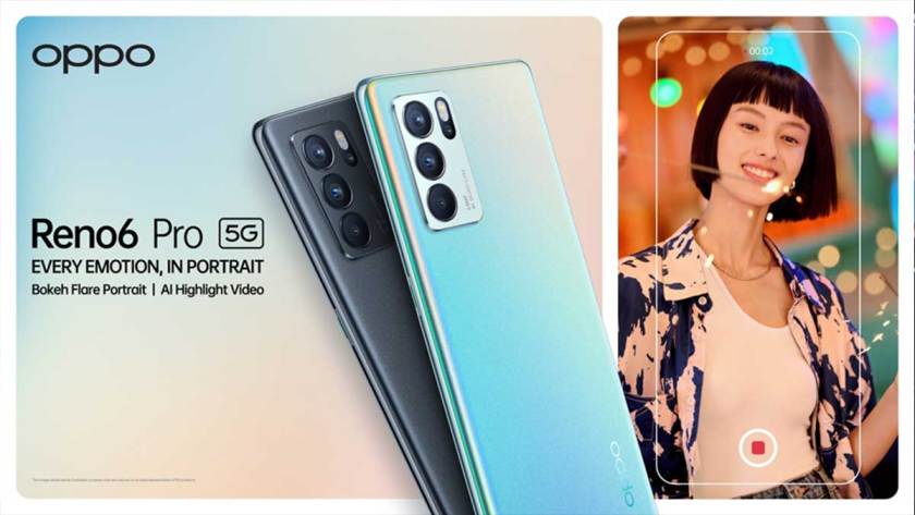 OPPO Unveils Reno6 Pro 5G, the AI Portrait Video Expert for the Ultimate Portrait Video Experience