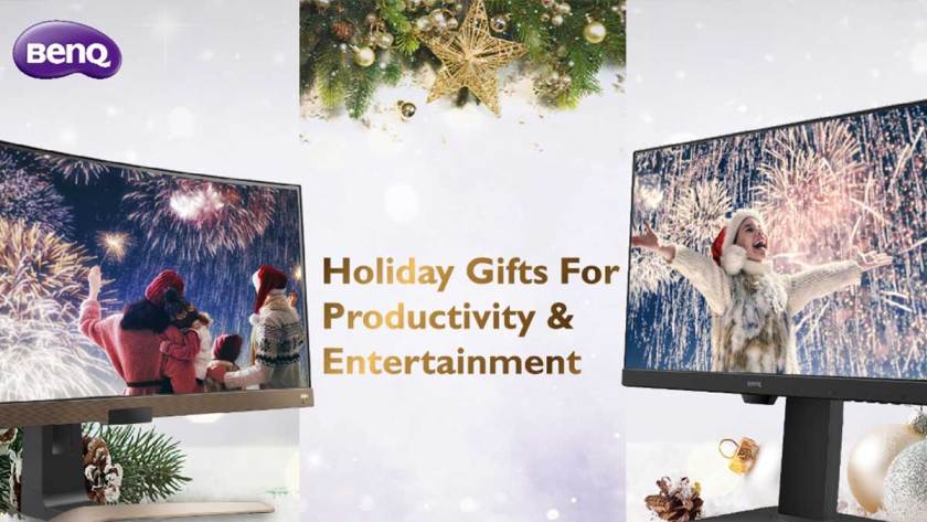 Give the gift of eye comfort with BenQ EW3880R and GW2785T eyecare monitors this festive season