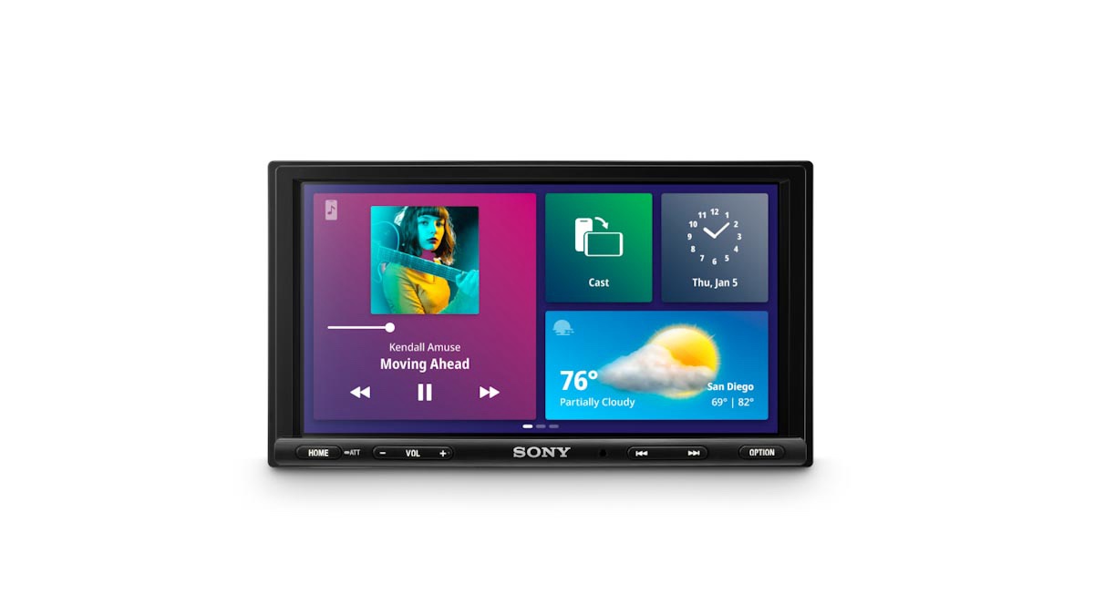 Sony Unveils New XAV-1600 Car AV Receiver with Enhanced Smartphone Integration and Safety Features