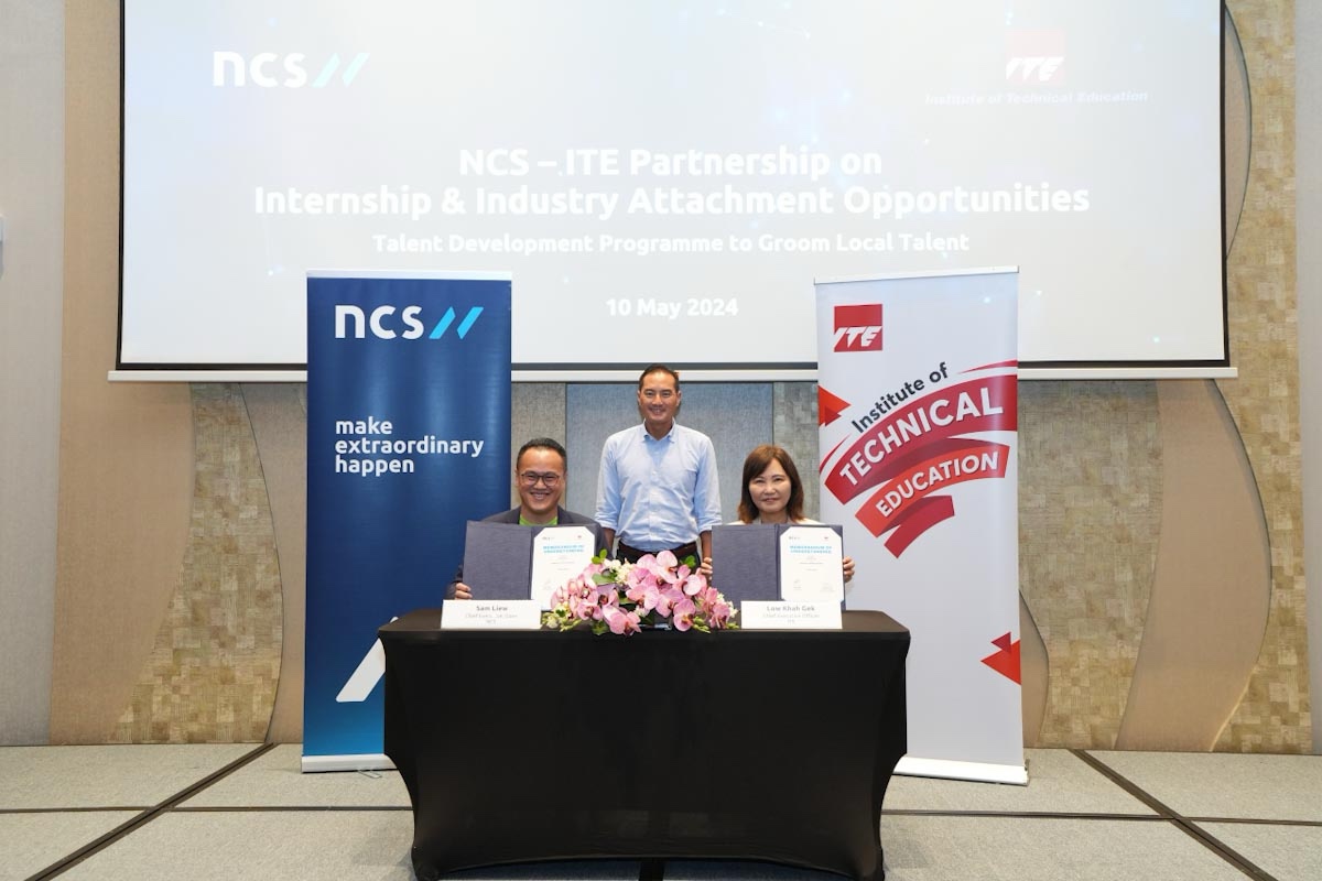 NCS and ITE Partner to Create More Career Pathways for Technology Students