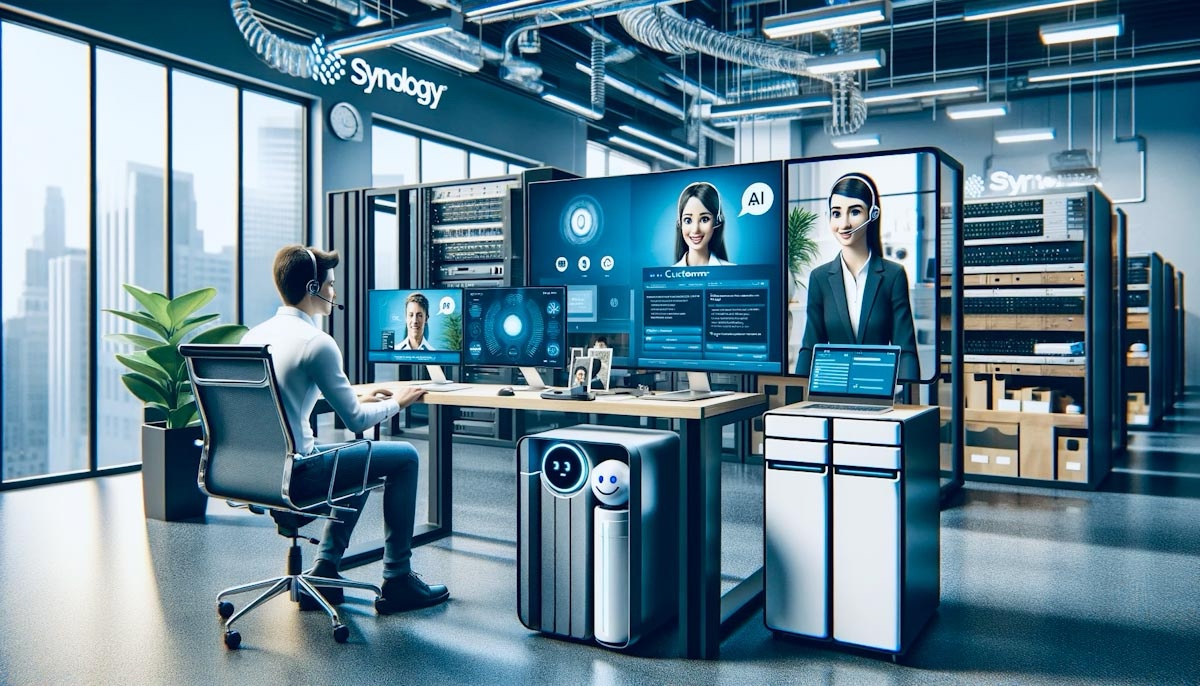 Synology Enhances Customer Service with AI Integration