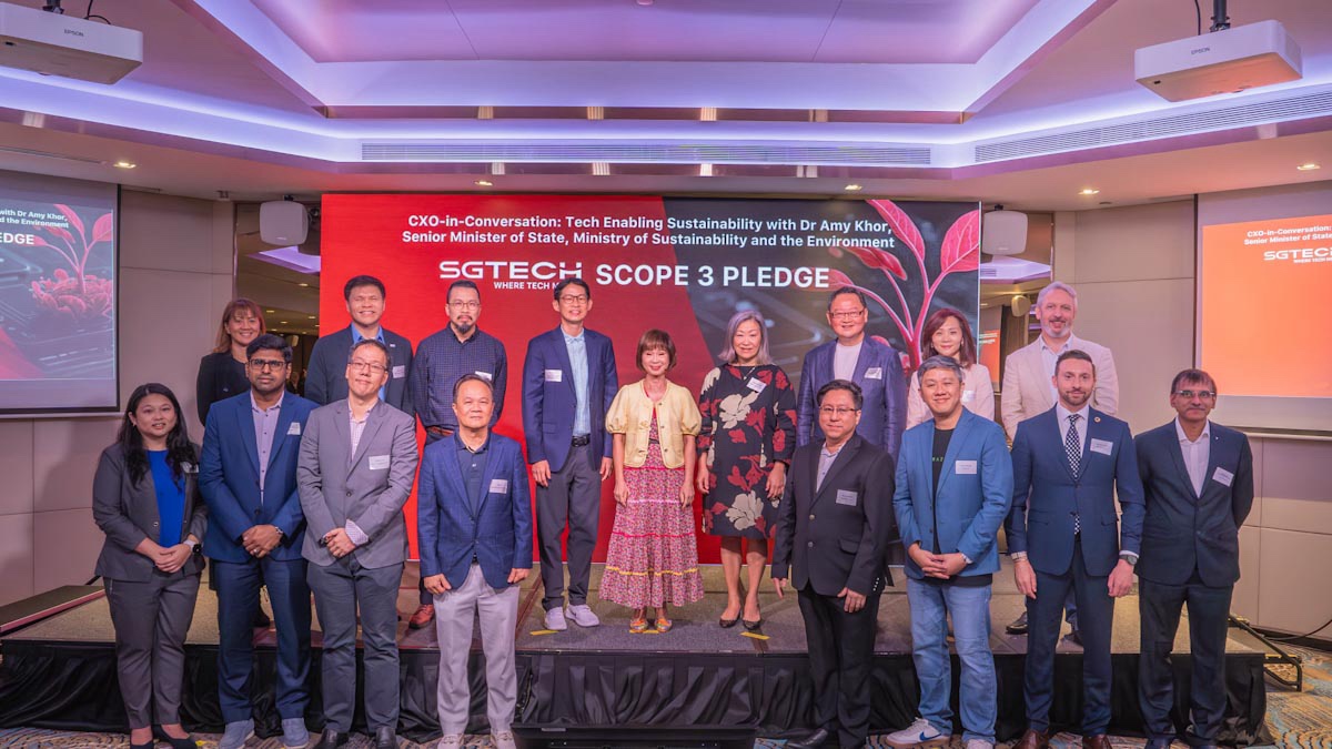 SGTech Hosts Pioneering CXO-In-Conversation on Tech and Sustainability