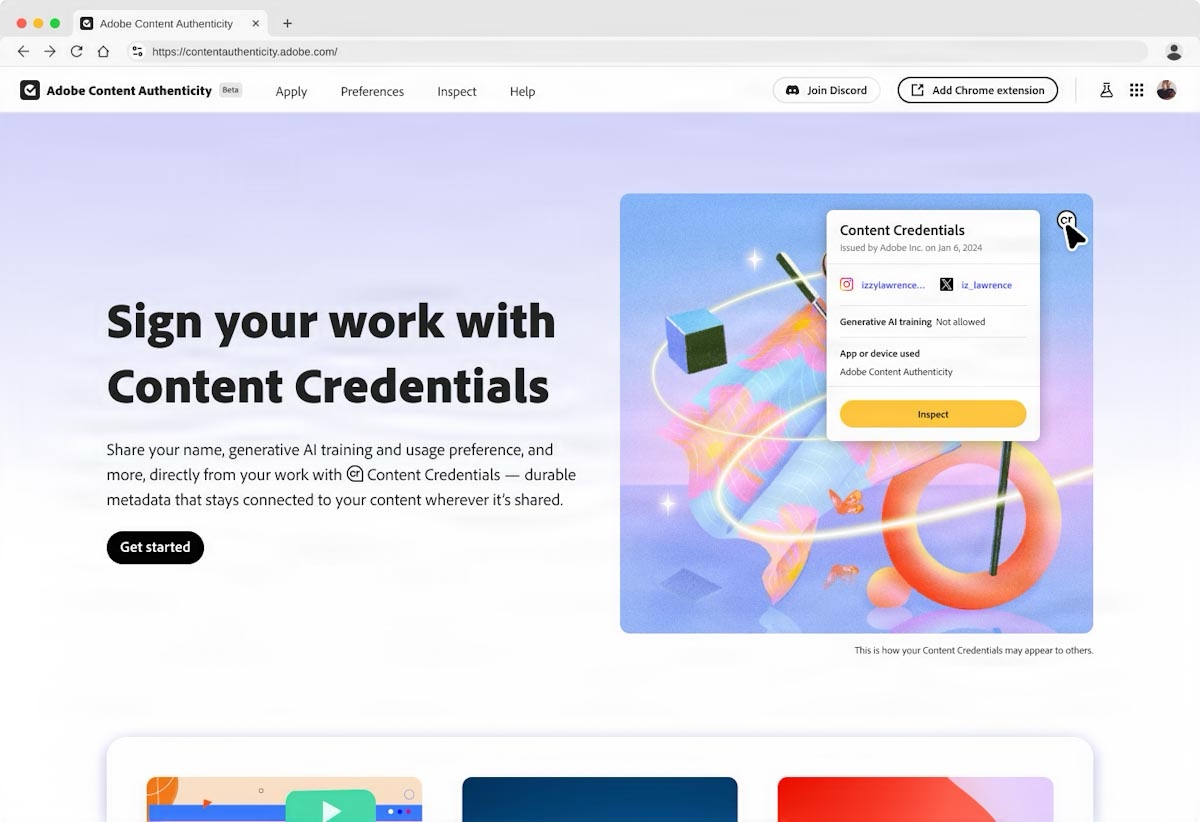 Adobe’s New Web App Aims to Bolster Digital Content Trust with Free Protection Tool