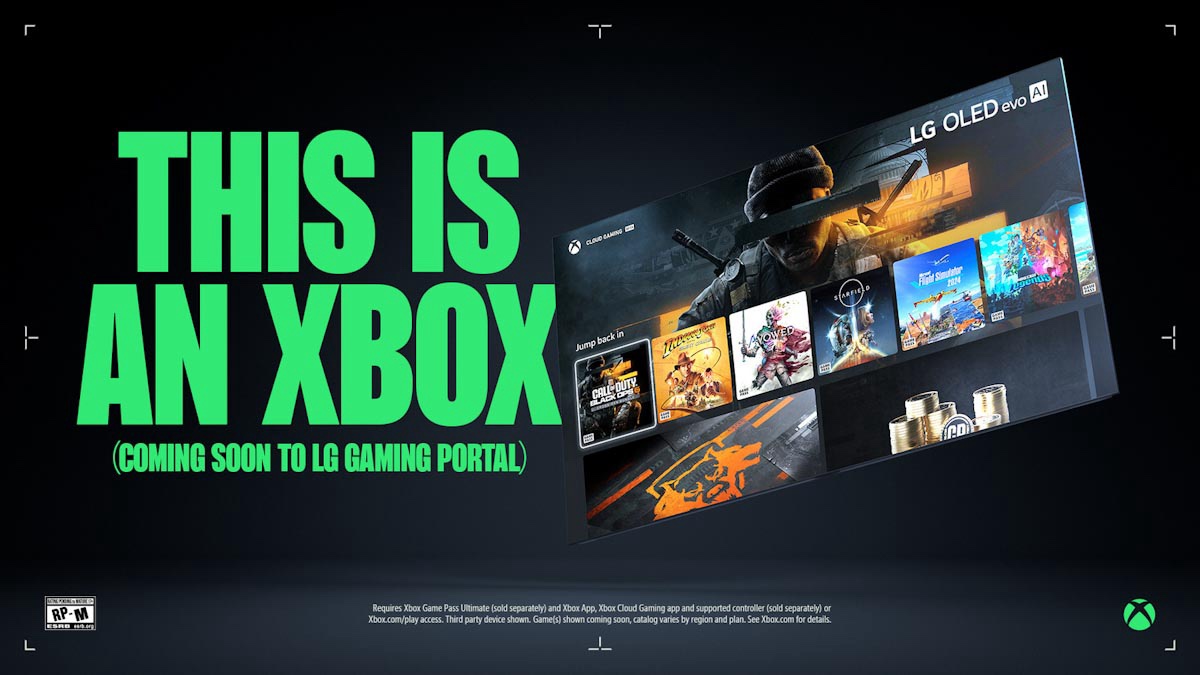 LG Smart TVs Now Bring Xbox Games Direct to Your Living Room with New Gaming Portal