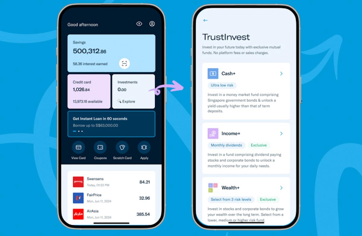 Trust Bank Surpasses One Million Customers, Launches Investment Platform TrustInvest