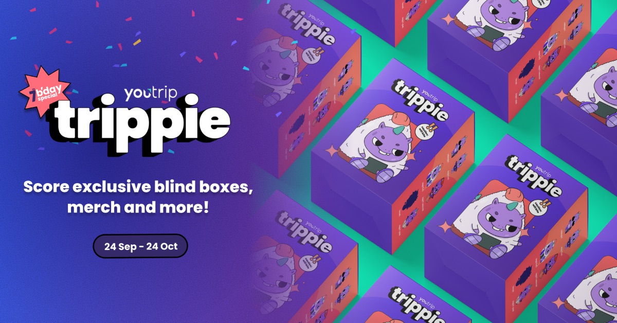 YouTrip Marks 7th Anniversary With Travel-Themed Blind Boxes
