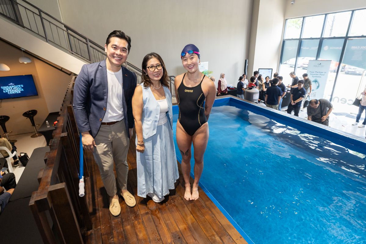 Singapore’s First Smart Pool Experience Center Opens in Woodlands