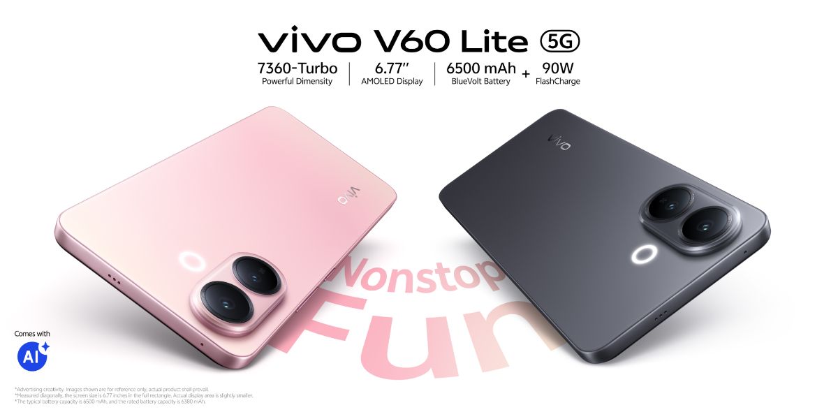 vivo Launches V60 Lite 5G in Singapore with Enhanced Entertainment Features