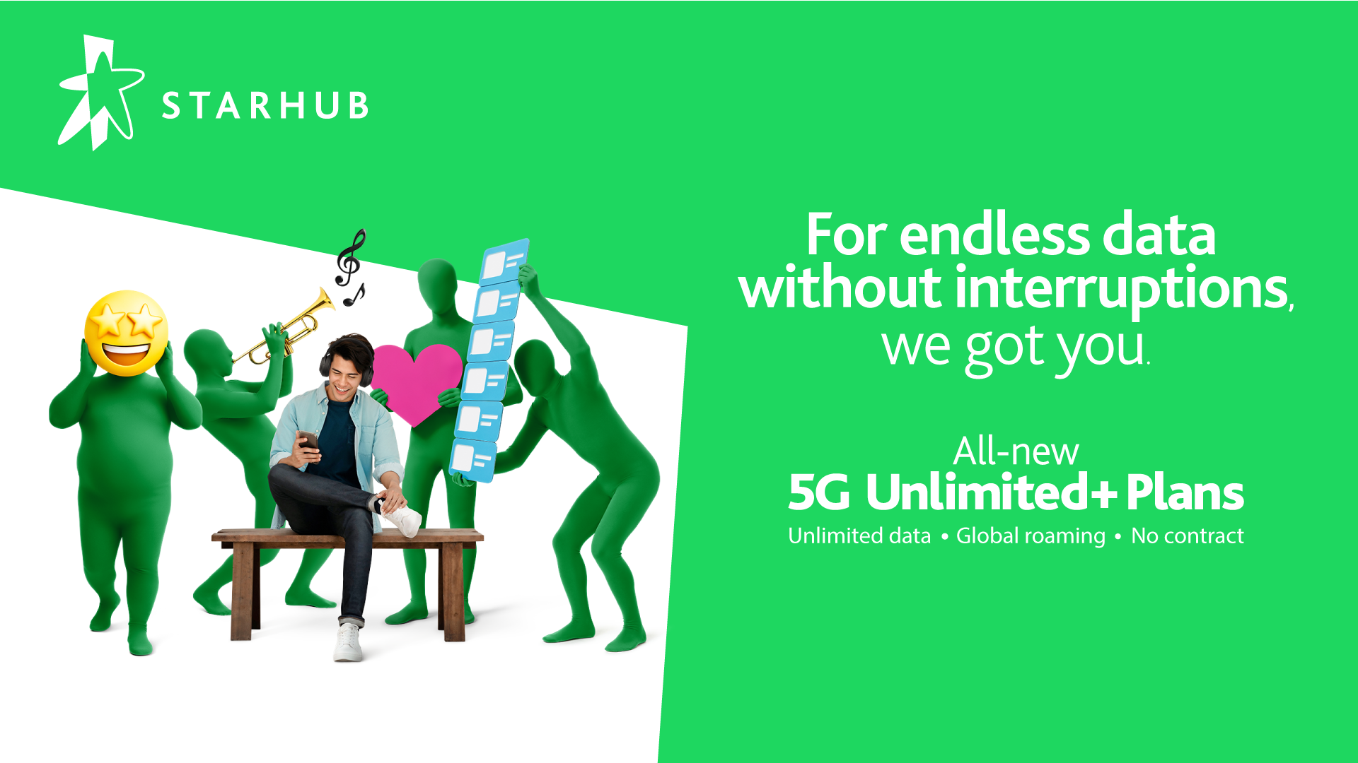 StarHub Launches 5G Unlimited+ Plans With Unlimited Data and Roaming