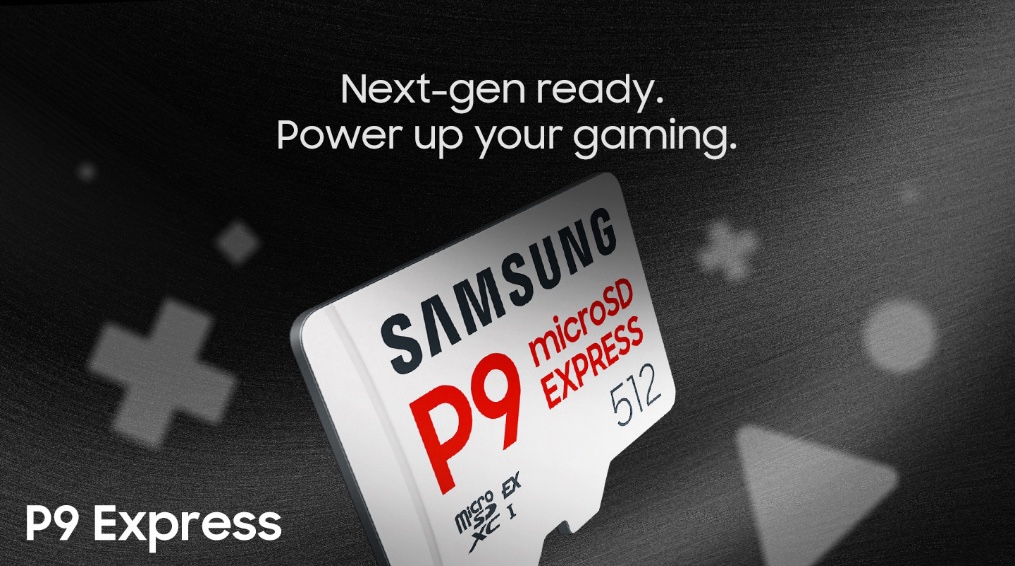 Samsung Launches P9 Express microSD for Next-Gen Gaming