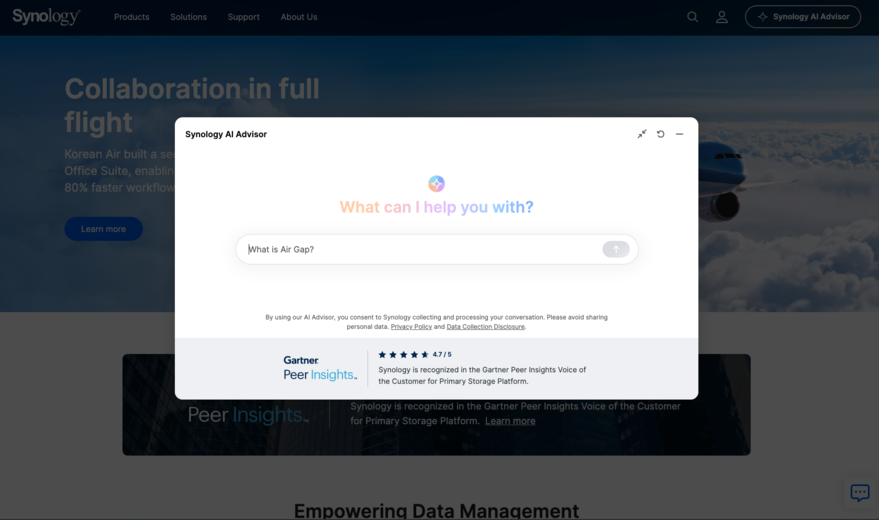 Synology Launches AI Advisor with Self-Hosted LLM for Data Sovereignty
