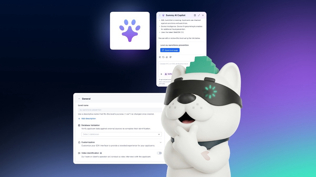 Sumsub Adds Level Builder and Rule Builder to Summy AI Copilot
